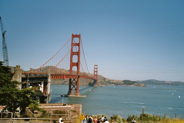 Die Golden Gate Bridge - die berühmteste Brücke San Franciscos