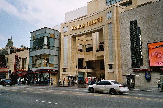 Das Kodak-Theatre in L.A., wo die Oscar-Verleihungen stattfinden